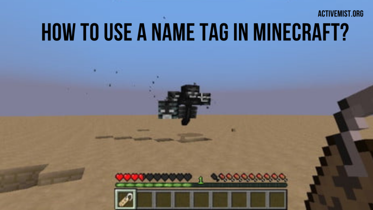 How to use a name tag in Minecraft?